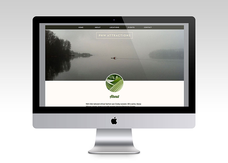 Pacific Northwest Attractions Desktop Site